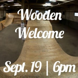 wooden welcome